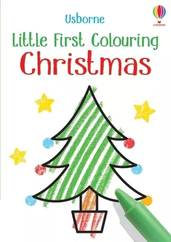 Little First Colouring Christmas cover