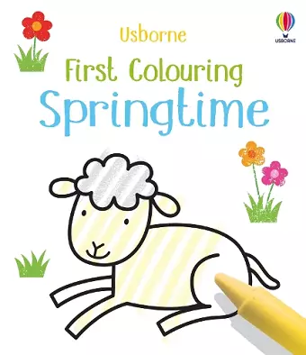 First Colouring Springtime cover