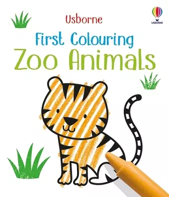 First Colouring Zoo Animals cover