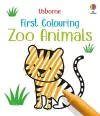 First Colouring Zoo Animals cover