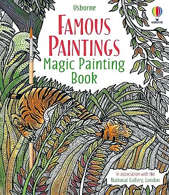 Famous Paintings Magic Painting Book cover