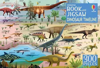 Dinosaur Timeline Book and Jigsaw cover