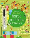 Wipe-Clean Horse and Pony Activities cover