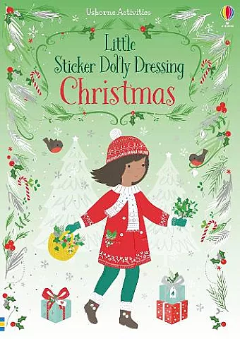 Little Sticker Dolly Dressing Christmas cover