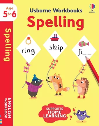 Usborne Workbooks Spelling 5-6 cover