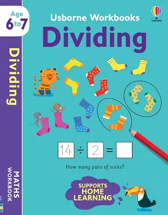 Usborne Workbooks Dividing 6-7 cover