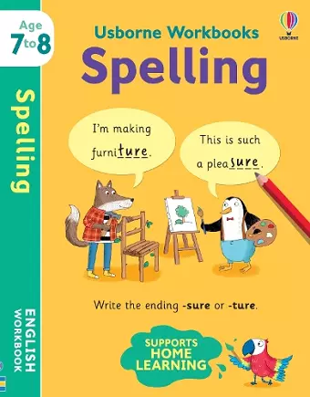 Usborne Workbooks Spelling 7-8 cover