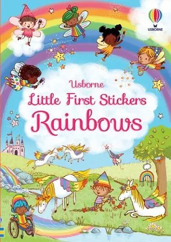 Little First Stickers Rainbows cover