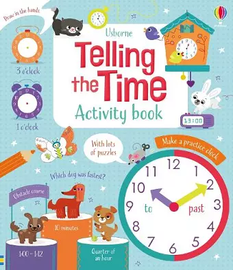 Telling the Time Activity Book cover