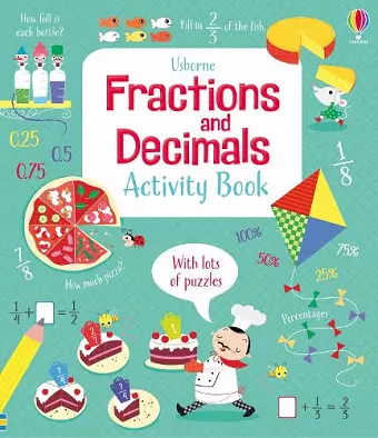 Fractions and Decimals Activity Book cover