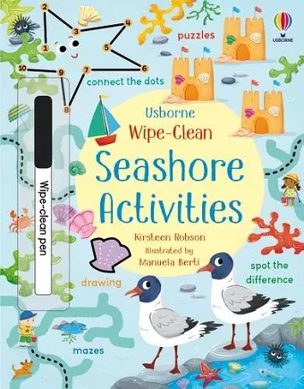 Wipe-Clean Seashore Activities cover