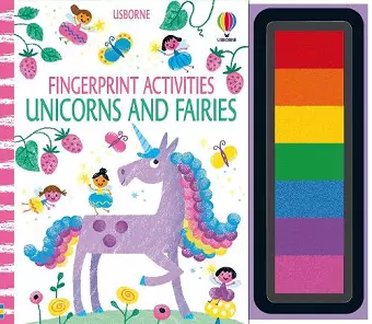 Fingerprint Activities Unicorns and Fairies cover