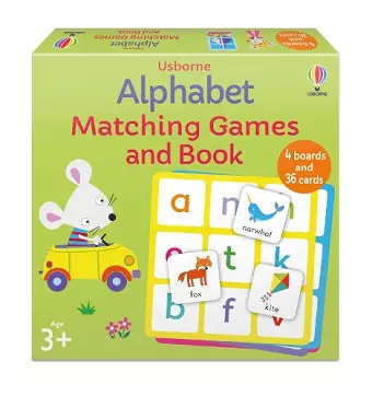 Alphabet Matching Games and Book cover