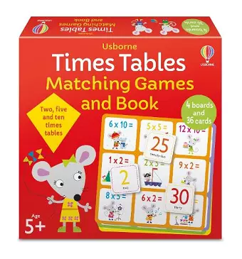 Times Tables Matching Games and Book cover