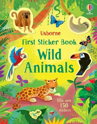 First Sticker Book Wild Animals cover