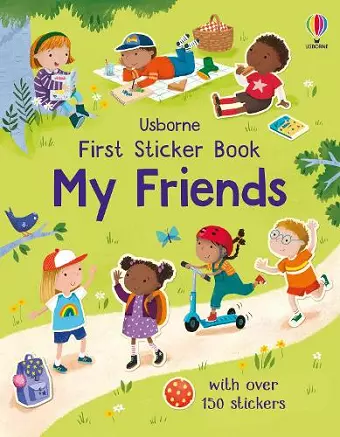 First Sticker Book My Friends cover