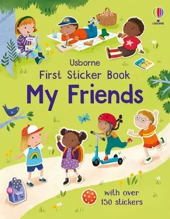 First Sticker Book My Friends cover