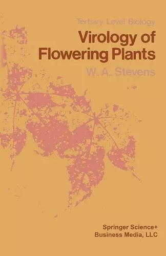 Virology of Flowering Plants cover