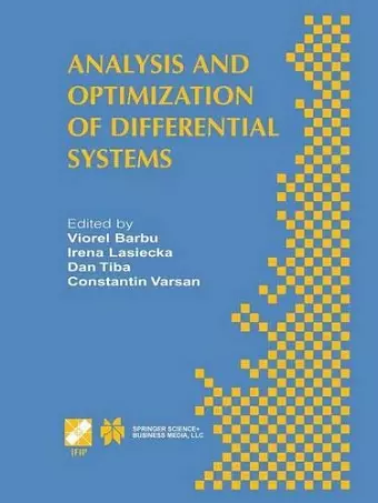 Analysis and Optimization of Differential Systems cover