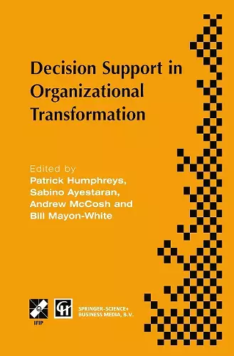 Decision Support in Organizational Transformation cover