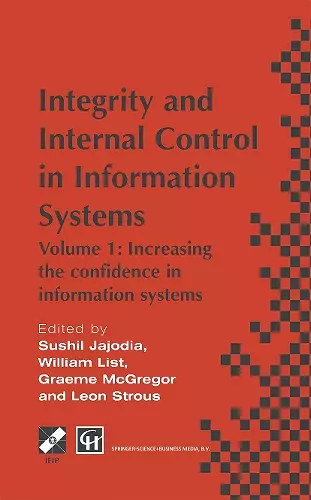 Integrity and Internal Control in Information Systems cover
