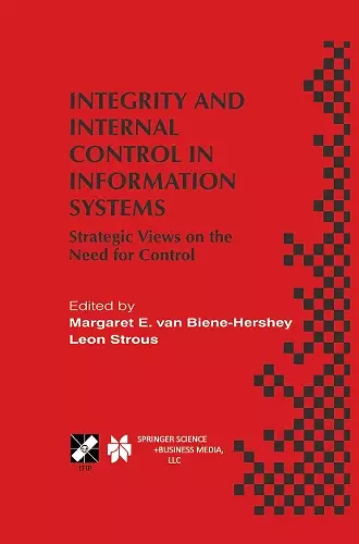Integrity and Internal Control in Information Systems cover