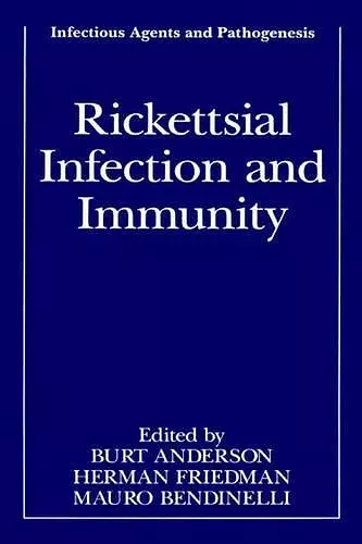 Rickettsial Infection and Immunity cover