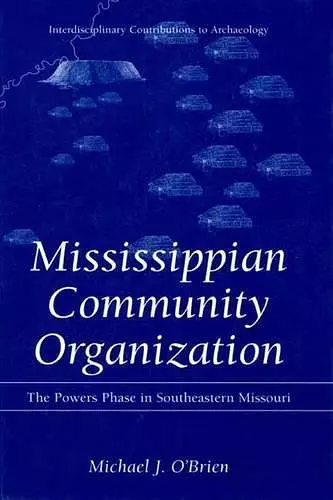 Mississippian Community Organization cover