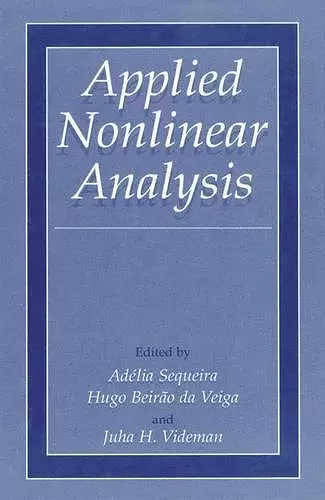 Applied Nonlinear Analysis cover