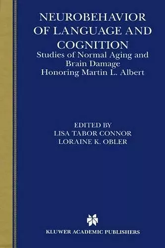 Neurobehavior of Language and Cognition cover