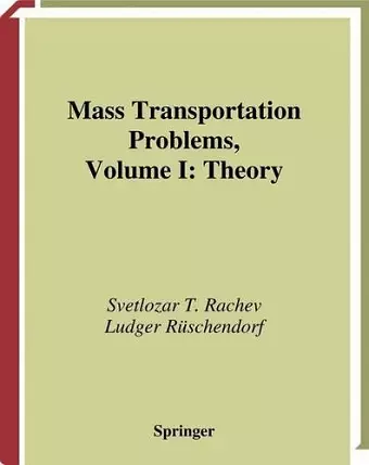 Mass Transportation Problems cover