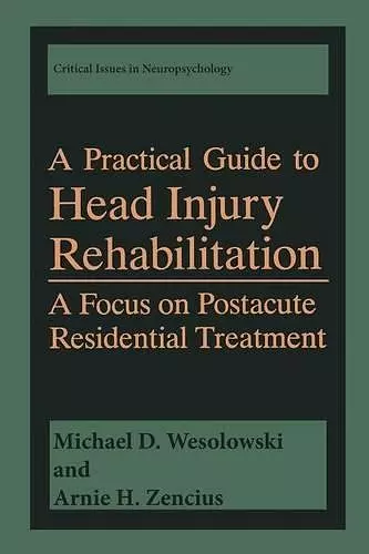 A Practical Guide to Head Injury Rehabilitation cover