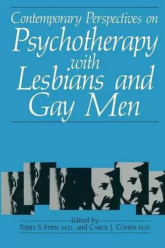 Contemporary Perspectives on Psychotherapy with Lesbians and Gay Men cover