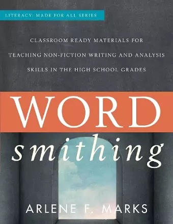 Wordsmithing cover