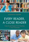 Every Reader a Close Reader cover