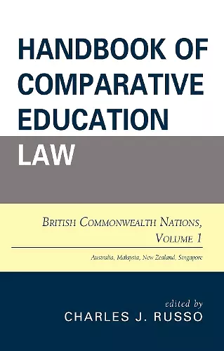 Handbook of Comparative Education Law cover