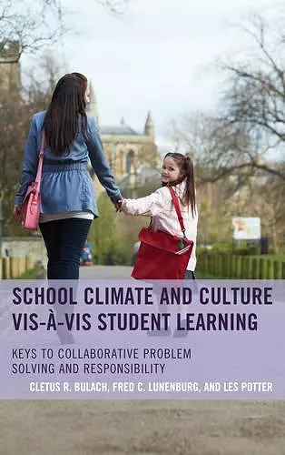 School Climate and Culture vis-à-vis Student Learning cover