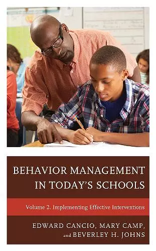 Behavior Management in Today’s Schools cover