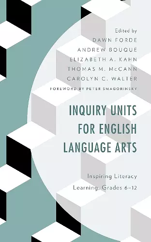 Inquiry Units for English Language Arts cover