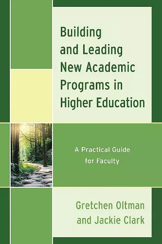 Building and Leading New Academic Programs in Higher Education cover