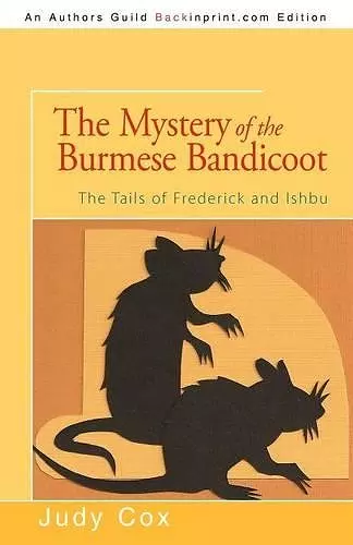 The Mystery of the Burmese Bandicoot cover