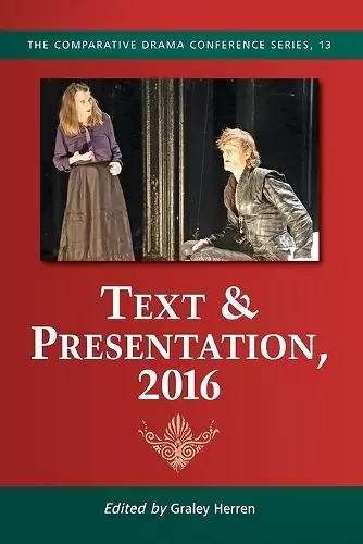 Text & Presentation, 2016 cover