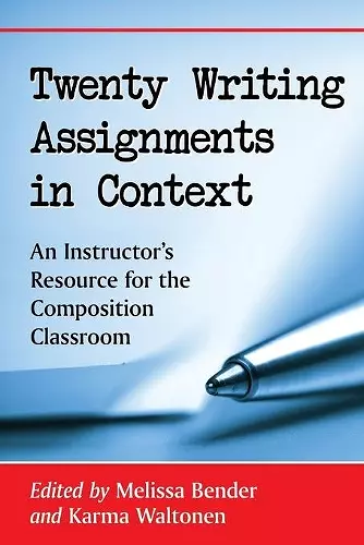 Twenty Writing Assignments in Context cover