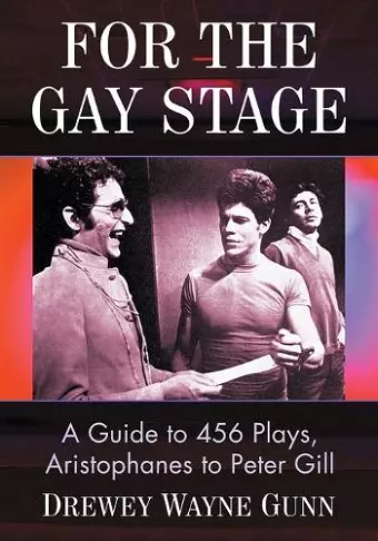 For the Gay Stage cover