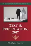 Text & Presentation, 2017 cover