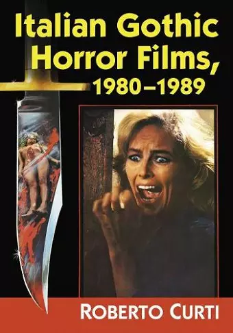 Italian Gothic Horror Films, 1980-1989 cover