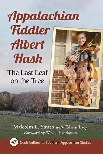 Appalachian Fiddler Albert Hash cover