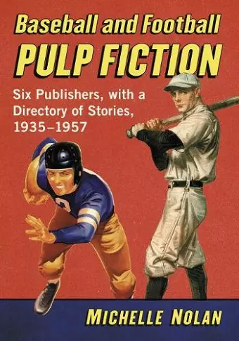 Baseball and Football Pulp Fiction cover