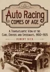 Auto Racing Comes of Age cover