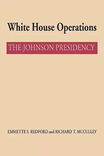 White House Operations cover